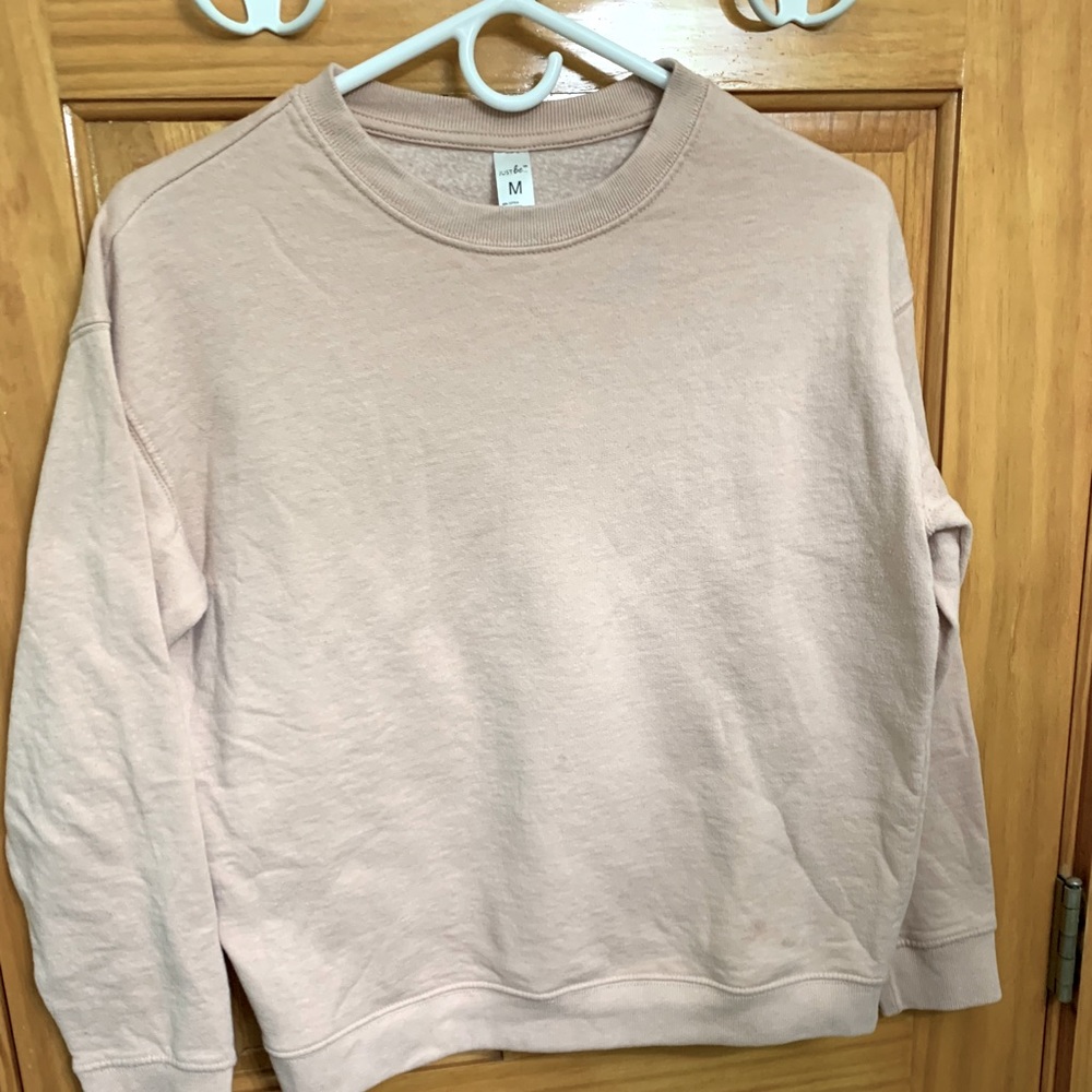 Pastel crew neck sweatshirt